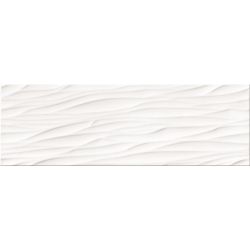Плитка STRUCTURE PATTERN WHITE WAVE STRUCTURE 750x250