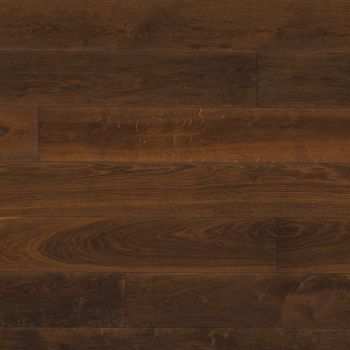 Паркетная доска Ter Hurne R04 Oak Dark Brown Plank 1279 Expressive, Smoked Brushed, Natural Oil-Treated 2390x200