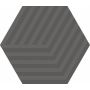 Плитка Gallery Cube Dark Hex 160X140