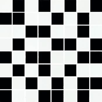 Мозаика Ceramika Color Черно-белая 250x250
