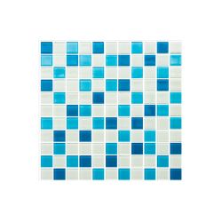 Мозаика Kotto Ceramica Gm 4019 C3 Blue D/Blue M/White 300x300