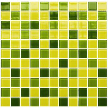 Мозаика Kotto Ceramica GM 4032 C3 lime d/lime m/yellow 300x300