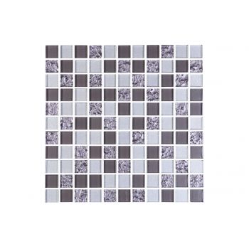 Мозаика Kotto Ceramica Gm 8001 C3 Greyr S1/Grey M/Grey Silver 300x300