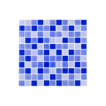 Мозаика Kotto Ceramica Gm 4052 C3 Cobalt M/ Cobalt W/Structure 300x300