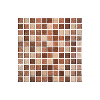 Мозаика Kotto Ceramica Gm 8007 C3 Brown Dark-Brown Gold-Brown Brocade 300x300
