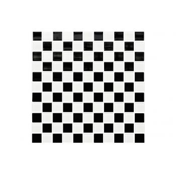 Мозаика Kotto Ceramica Gm 4002 Cc Black/White 300x300
