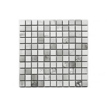 Мозаика Kotto Ceramica Cm 3021 C3 Impression/Gray/White 300x300