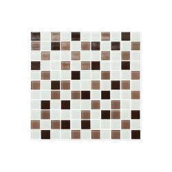 Мозаика Kotto Ceramica Gm 4035 C3 Coffe M/Coffe W/White 300x300