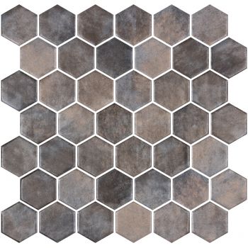 Мозаїка Onix Hex Xl Denim Copper (Blister) 286X284