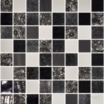 Deco Black & White (Blist) 31X31