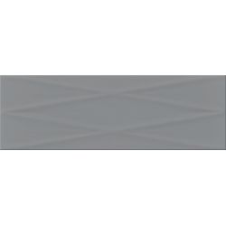 Плитка Opoczno Dark Grey Lines Glossy Str 250x750