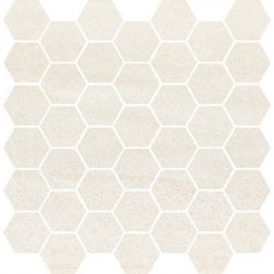 Мозаїка Opoczno Bantu Cream Heksagon Small Mosaic Glossy 290x297