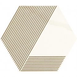 Плитка Paradyz Calacatta Hexagon Mat. A 171X198