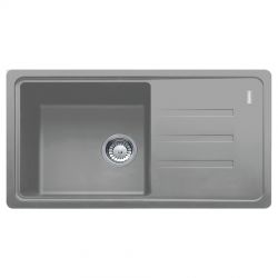 Кухонная мойка FRANKE MALTA BSG 611-78 оборотная, серый камень (114.0575.041) 780х435 мм.