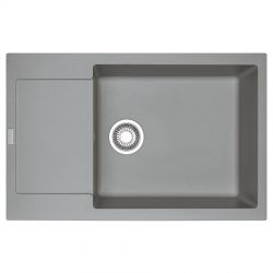 Кухонна мийка FRANKE MARIS MRG 611-78 XL оборотна, сірий камінь (114.0576.308) 780х500 мм.