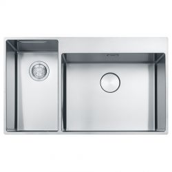 Кухонная мойка FRANKE BOX CENTER BWX 220-54-27 малая чаша слева (127.0538.260) 860х510 мм.