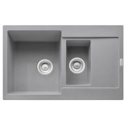 Кухонна мийка FRANKE MARIS MRG 651-78 оборотна, сірий камінь (114.0565.124) 780х500 мм.