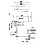 Смеситель для раковины Paffoni Elle-Effe EL071CR