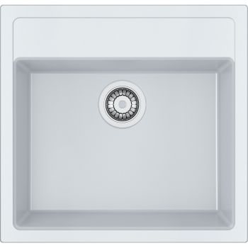 Кухонна мийка FRANKE SIRIUS SID 610-50 біла (143.0691.510) 560х530 мм.