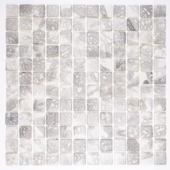 Мозаика AquaMo Travertin Grey 317x317