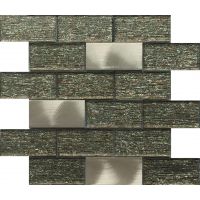 Мозаїка Mozaico De Lux K-Mos Cbm1029M Metallic Light 300X300