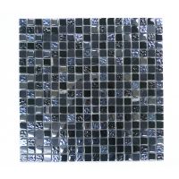 Мозаїка K-MOS SE01 (15x15) ST+GL BLACK MIX 300x300