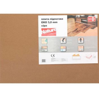 Подложка King Floor ЭКО Nature Line 790x590x3 мм.