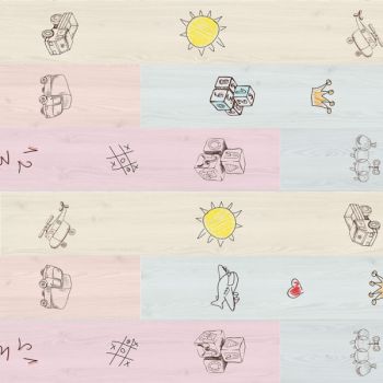 Ламинат YILDIZ Entegre Kids V4 world 32/АС4 1204x193x8