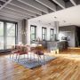 Паркетна дошка Beauty Floor Oak Bordeaux, 3-смугова 2200x180