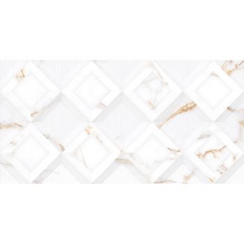 Декор Allore Group Cesara White WDec M NR Glossy 608x308
