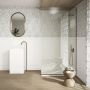 Фриз Ape Ceramica Zocalo Bellagio Bianco 600x100