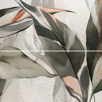 Панно Ape Ceramica Decor Set (2) Ama Bianco 1200x400