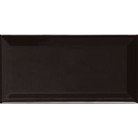 Плитка Biselado Negro Brillo 200X100