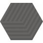 Плитка Gallery Cube Dark Hex 160X140