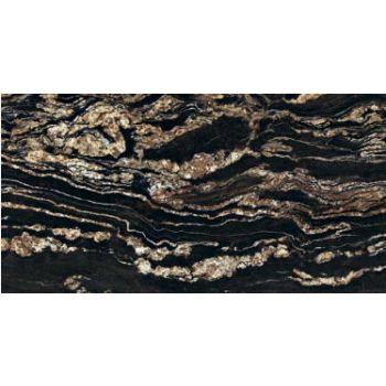 Плитка 0005356 NOBILE BLACK TAURUS LUX 1200x600