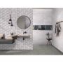 Плитка Ceramica Deseo Violeta Silver Decor 900x300