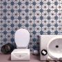 Плитка Ceramica Deseo Star Blue 450x450