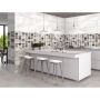 Плитка Ceramica Deseo Arabesque Grey Dark 900x300