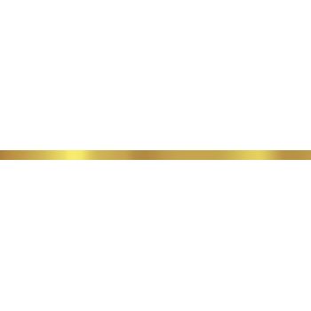 Фриз Ceramika Color Super Gold Listwa Metal 600x20