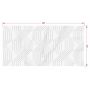 Плитка Ceramika Color Olimpia Decor Rett 600x300