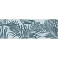 Плитка Ceramika Color Spettacolo Decoro Foliage Azzurro Rett (SCP010) 900x300