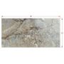 Плитка Ceramika Color Philadelphia (Rock Island) Blue Rett 600x300