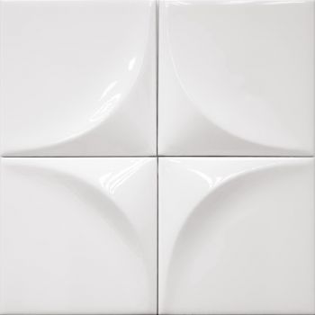 Плитка Cifre Вертекс Керв Вайт 150x150