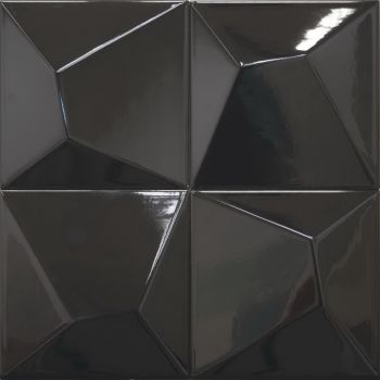 Плитка Cifre Вертекс Лайн Блек 150x150