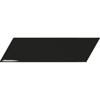 23356 Chevron Wall Black Left 52X186