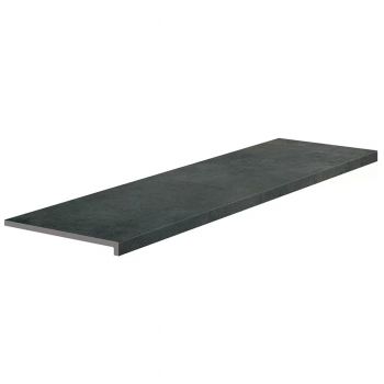 Ступень прямая с капиносом Exagres Peldano Rect Cosmos Steel C-1 1200x330