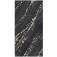 Плитка Fiandre Marmi Maximum Nero Damascato Lucidato (MML14761530) 3000x1500