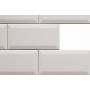 Плитка Golden Tile 460161 Metrotiles Білий Satin 100x200