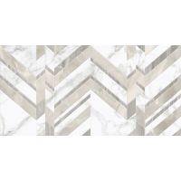 Плитка Marmo Bianco Chevron Білий G70151 600X300