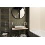 Плитка Golden Tile 46П011 Metrotiles Plane Темно-сірий 100x200